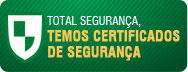 Total Seguran�a, Temos Certificados de Seguran�a